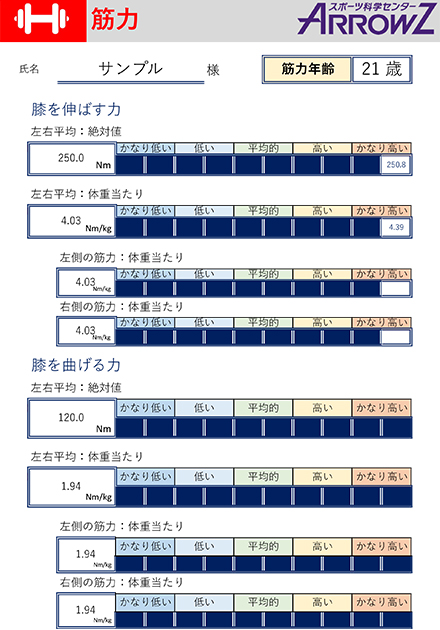筋力検査