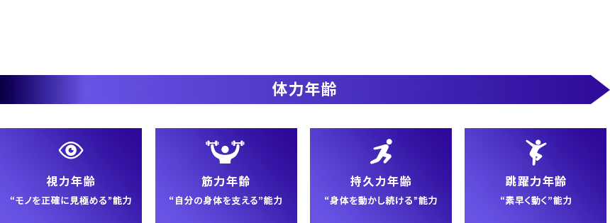 体力年齢