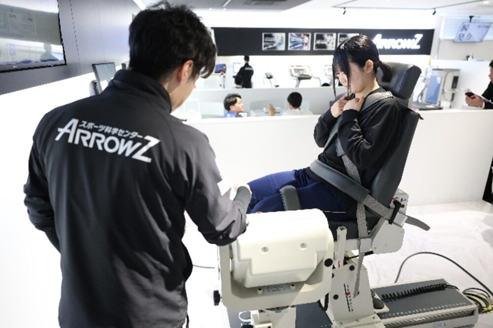 スポーツドック測定の様子②